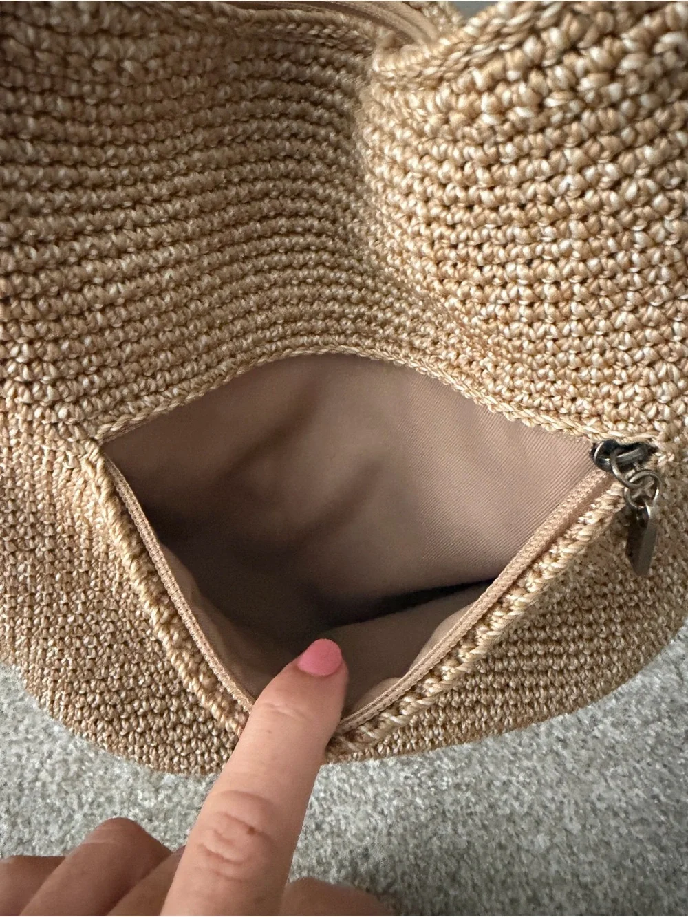 The Sak Natural Woven Boho Purse
